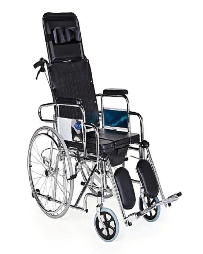WHEEL-CHAIR-COMMODE-FULL-RECLINING-KY-608GC