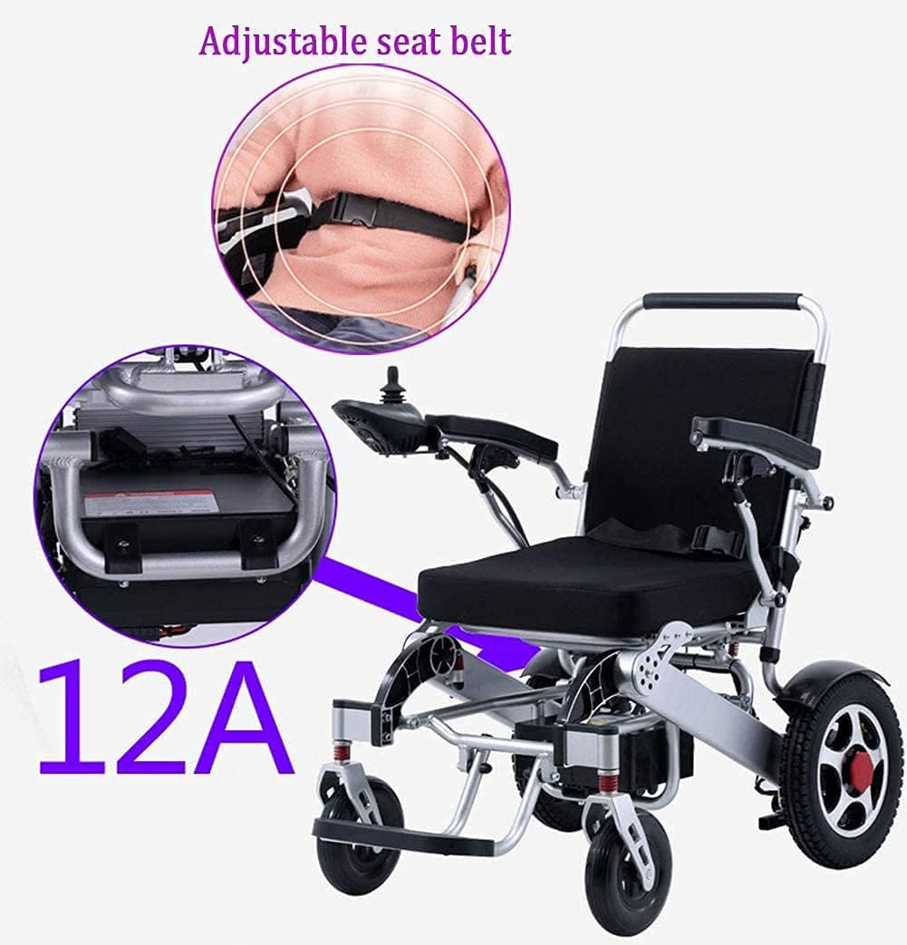 Electric Wheel Chair Power Wheelchairs Folding Lightweight, Electric